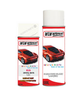 Basecoat refinish lacquer Spray Paint For Kia Joice Crystal White Colour Code Uc