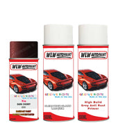 Primer undercoat anti rust Spray Paint For Kia Forte Dark Cherry Colour Code Irr