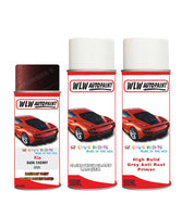 Primer undercoat anti rust Spray Paint For Kia Sorento Dark Cherry Colour Code Irr