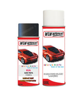 Basecoat refinish lacquer Spray Paint For Kia Ceed Dark Penta Colour Code H8G