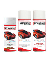 Primer undercoat anti rust Spray Paint For Kia Ceed Deluxe White Colour Code Hw2