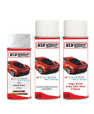 Primer undercoat anti rust Spray Paint For Kia Ceed Deluxe White Colour Code Hw2