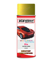 Aerosol Spray Paint For Kia Rio Electric Green Colour Code Egr