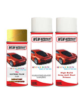 Primer undercoat anti rust Spray Paint For Kia Sportage Electronic Yellow Colour Code D2B
