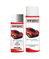 Basecoat refinish lacquer Spray Paint For Kia Carens Fine Silver Colour Code 7S