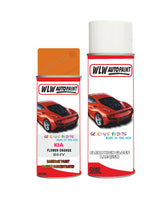 Basecoat refinish lacquer Spray Paint For Kia Forte Flower Orange Colour Code Bhy