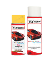 Basecoat refinish lacquer Spray Paint For Kia Picanto Fresh Yellow Colour Code Ii