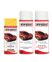 Primer undercoat anti rust Spray Paint For Kia Picanto Fresh Yellow Colour Code Ii