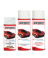 Primer undercoat anti rust Spray Paint For Kia Magentis Glacier White Colour Code Wt461