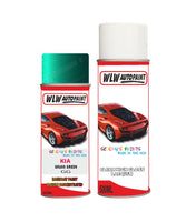 Basecoat refinish lacquer Spray Paint For Kia Carnival Grass Green Colour Code 5G
