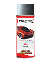 Aerosol Spray Paint For Kia Carens Grey Blue Colour Code B1