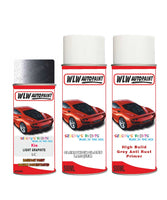 Primer undercoat anti rust Spray Paint For Kia Soul Light Graphite Colour Code Lc