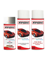 Primer undercoat anti rust Spray Paint For Kia Rio Light Silver Colour Code C1