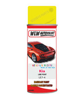 Aerosol Spray Paint For Kia Picanto Lime Point Colour Code Le7-4