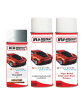 Primer undercoat anti rust Spray Paint For Kia Rio Polar Silver Colour Code J1