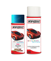 Basecoat refinish lacquer Spray Paint For Kia Rio Rally Blue Colour Code B7