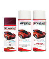 Primer undercoat anti rust Spray Paint For Kia Sephia Red Colour Code 1B