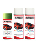 Primer undercoat anti rust Spray Paint For Kia Picanto Samba Green Colour Code M5