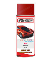 Aerosol Spray Paint For Kia Picanto Shiny Red Colour Code A2R