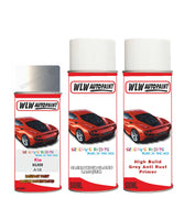 Primer undercoat anti rust Spray Paint For Kia Sportage Silver Colour Code 3C
