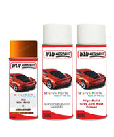 Primer undercoat anti rust Spray Paint For Kia Picanto Soda Orange Colour Code Iz