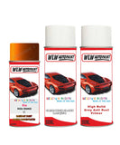 Primer undercoat anti rust Spray Paint For Kia Picanto Soda Orange Colour Code Iz