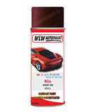Aerosol Spray Paint For Kia Sorento Sunset Red Colour Code Mr5