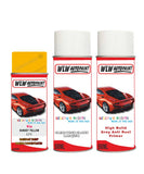 Primer undercoat anti rust Spray Paint For Kia Stinger Sunset Yellow Colour Code S7Y