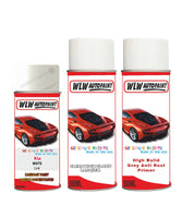 Primer undercoat anti rust Spray Paint For Kia Rio White Crystal Colour Code Pgu