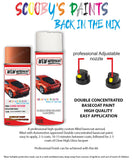 land rover range rover evoque namib orange aerosol spray car paint can with clear lacquer 2214 eav 1bl With primer anti rust undercoat protection