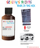 land rover range rover aztec brown paint code sticker location aus 719 ays touch up Paint