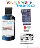 land rover range rover balmoral blue 2 paint code sticker location jig 2363 nmm touch up Paint