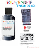 land rover range rover sport balmoral blue paint code sticker location 938 jad 662 touch up Paint