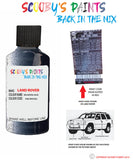 land rover range rover balmoral blue paint code sticker location 938 jad 662 touch up Paint