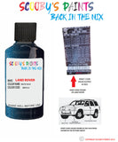 land rover evoque baltic blue paint code sticker location jeb 912 touch up Paint