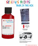 land rover range rover blaze red paint code sticker location cva 701 touch up Paint