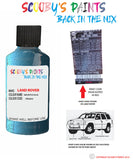 land rover evoque mauritius blue paint code sticker location jyb 864 touch up Paint