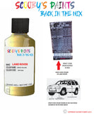 land rover range rover ordos yellow paint code sticker location fat 928 touch up Paint