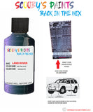 land rover range rover spectral blue paint code sticker location 789 662 jfx touch up Paint