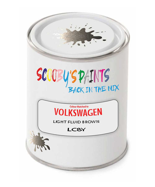 spray gun 2 pack paint Volkswagen Light Fluid Brown Code: Lc8Y