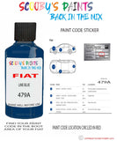 Paint For Fiat/Lancia Qubo Line Blue Code 479A Car Touch Up Paint