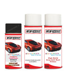 land rover range rover evoque anthracite aerosol spray car paint can with clear lacquer bu0708
