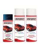 land rover range rover evoque baltic blue aerosol spray car paint can with clear lacquer jeb 912