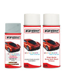 land rover range rover evoque baltoro ice aerosol spray car paint can with clear lacquer 2202 1be jar