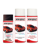 land rover range rover barossa aerosol spray car paint can with clear lacquer keb 871