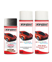 land rover range rover corris grey aerosol spray car paint can with clear lacquer 873 1ab lkh