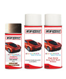 land rover evoque nara bronze aerosol spray car paint can with clear lacquer aaj 825