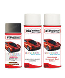 land rover evoque waitomo grey aerosol spray car paint can with clear lacquer 2200 lks 1ar