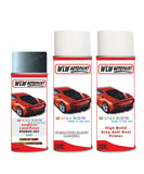 land rover range rover windward grey aerosol spray car paint can with clear lacquer lqj 2287