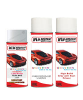 land rover range rover evoque yulong white aerosol spray car paint can with clear lacquer 2201 nak 1aq
